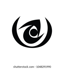 Black Abstract Logo