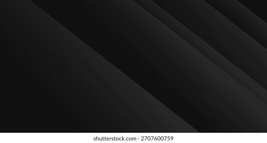 Fondos abstractos negros del lujo con los Elementos gráficos geométricos para el cartel, volante, tablero digital premium