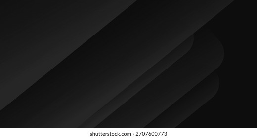Fondos abstractos negros del lujo con los Elementos gráficos geométricos para el cartel, volante, tablero digital premium