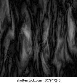 Black abstract marble background, futuristic fabric, silk texture with ambient occlusion effect for design concepts, wallpapers, presentations, web and prints. Vector illustration.