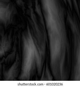 Black abstract marble background, futuristic fabric, silk texture with ambient occlusion effect. Vector illustration.
