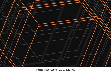 Fondo moderno abstracto negro