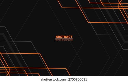Fondo moderno abstracto negro