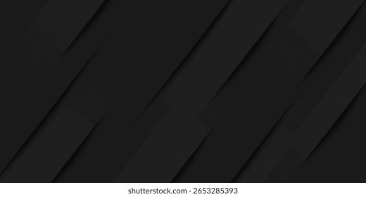 Vector de fondo de papel abstracto negro eps 10