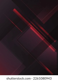 abstracto negro , polígono, fondo elegante , rojo abstracto, fondo premium ,rojo fondo del producto , fondo del producto tecnológico