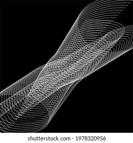 Black abstract tech geometric modern background. Vector design
