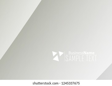 Black abstract template for card or banner. Metal Background with waves and reflections. Business background, silver, illustration. Illustration of abstract background with a metallic element
