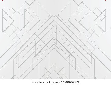 Black abstract template for card or banner. Metal Background with waves and reflections. Business background, silver, illustration. Illustration of abstract background with a metallic element