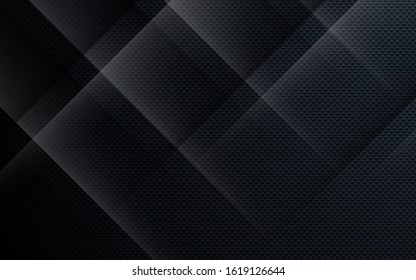 Black abstract texture geometric background. Modern shape concept.