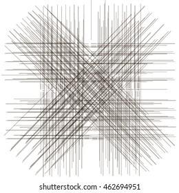 black abstract texture with hand-drawn lines.