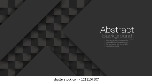 Black abstract texture. Vector background can be used in cover design, book design, poster, cd cover, website backgrounds or advertising.