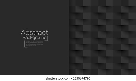 Black abstract texture. Vector background can be used in cover design, book design, poster, cd cover, website backgrounds or advertising.