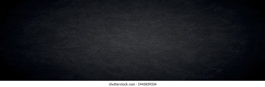 Black abstract textured grunge web background - Vector illustration