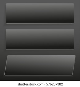 Black abstract vector background. Can be used in cover or book design, website background, advertising banner, poster
