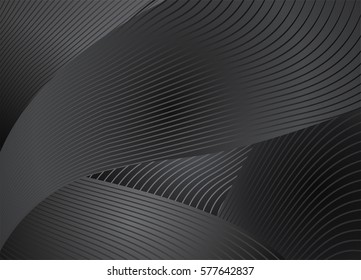 Black abstract vector  background  for  design .
