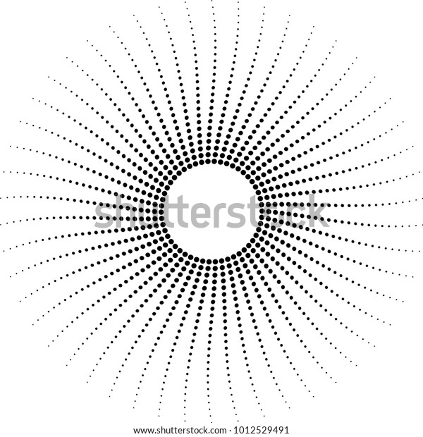 Black abstract
vector circle frame halftone
dots