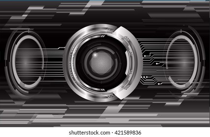 black abstract vector light hi speed internet technology background illustration, Background conceptual image of digital