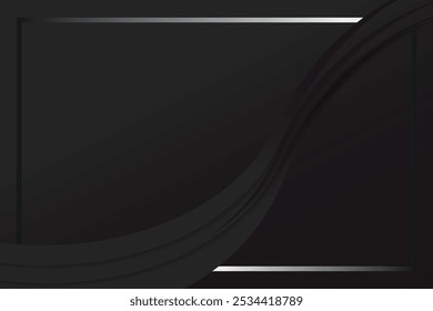 Black abstract wavy background dark texture for any graphic design work