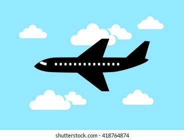 Black aircraft 