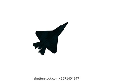Black airplane icon collection. Set of black plane silhouette icon. Aircraft, plane, airplane, jet icon collection Fighter Jet Vector Icon or Black Fighter Jet