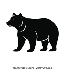 Black Alaska vector art illustration