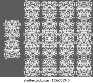 black algae pattern