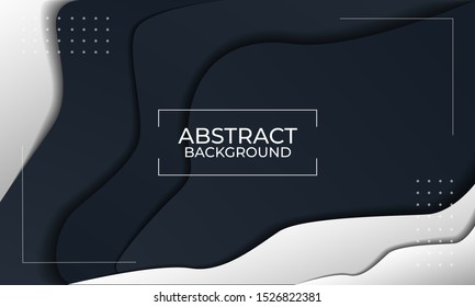 Black anda white abstract modern background