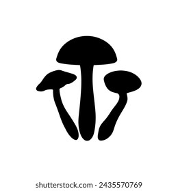 Black animal silhouette side view isolaled 