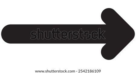 black arrow  flat symbol  collection