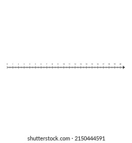 The black arrow has a numeric scale of 0-20.