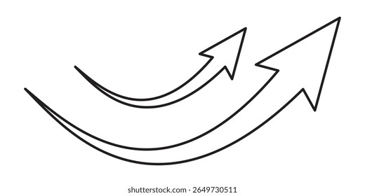 Icono de flecha negra que indica una dirección diferente. icono de contorno aislado y Sitio web de flecha de línea Anuncios anuncios y Elementos de diseño. conjunto de iconos de curva negra. conjunto de iconos de flecha larga. Vector de flecha de curva.
