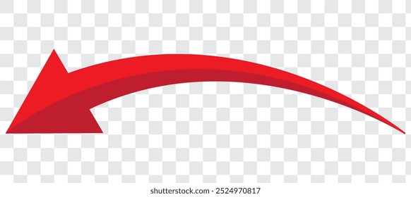 Schwarzer Pfeil einzeln auf weißem Hintergrund.