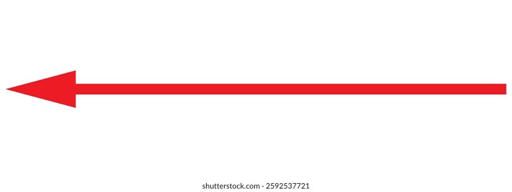 Black arrow icon isolated on white background. Horizontal dual long straight , right and left side arrow signs. Arrow indicated the direction symbol. Curved and straight arrow icon vector.