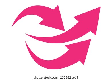 Icono de flecha negra sobre fondo transparente. Icono de flecha de estilo plano para su Sitio web, diseño, logotipo, App, interfaz de usuario., signo de flecha curva.