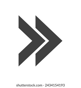 black arrow icon on white background. flat style. arrow icon for your web site design, logo, app, UI. arrow indicated the direction symbol. curved arrow sign.