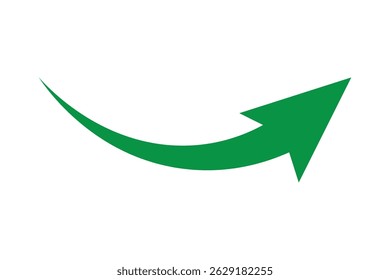 black arrow icon on white background. flat style. arrow icon for your web site design, logo, app, UI. arrow indicated the direction symbol. curved arrow sign.