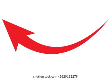 black arrow icon on white background. flat style. arrow icon for your web site design, logo, app, UI. arrow indicated the direction symbol. curved arrow sign.
