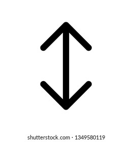Black arrow icon. The arrow icon shows the direction. Vector arrow icon. Illustration of the arrow. Logo arrows icon.  Arrows icons isolated. Arrows icons for web. Arrows icons eps10