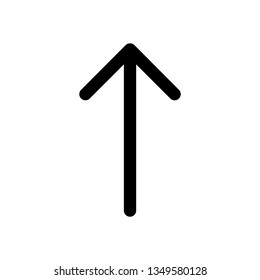 Black arrow icon. The arrow icon shows the direction. Vector arrow icon. Illustration of the arrow. Logo arrows icon.  Arrows icons isolated. Arrows icons for web. Arrows icons eps10