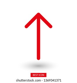 Black arrow icon. The arrow icon shows the direction. Vector arrow icon. Illustration of the arrow. Logo arrows icon.  Arrows icons isolated. Arrows icons for web. Arrows icons eps10