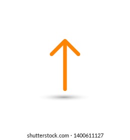 Black arrow icon. The arrow icon shows the direction. Vector arrow icon. Illustration of the arrow. Logo arrows icon.  Arrows icons isolated. Arrows icons for web. Arrows icons eps10