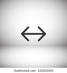 Black arrow icon. The arrow icon shows the direction. Vector arrow icon. Illustration of the arrow. Logo arrows icon.  Arrows icons isolated. Arrows icons for web. Arrows icons eps10