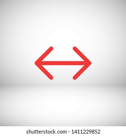 Black arrow icon. The arrow icon shows the direction. Vector arrow icon. Illustration of the arrow. Logo arrows icon.  Arrows icons isolated. Arrows icons for web. Arrows icons eps10