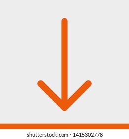 Black arrow icon. The arrow icon shows the direction. Vector arrow icon. Illustration of the arrow. Logo arrows icon.  Arrows icons isolated. Arrows icons for web. Arrows icons eps10