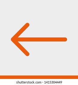 Black arrow icon. The arrow icon shows the direction. Vector arrow icon. Illustration of the arrow. Logo arrows icon.  Arrows icons isolated. Arrows icons for web. Arrows icons eps10