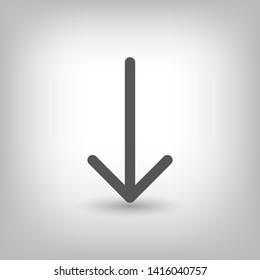 Black arrow icon. The arrow icon shows the direction. Vector arrow icon. Illustration of the arrow. Logo arrows icon.  Arrows icons isolated. Arrows icons for web. Arrows icons eps10