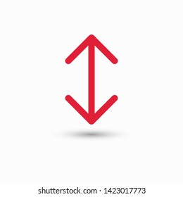 Black arrow icon. The arrow icon shows the direction. Vector arrow icon. Illustration of the arrow. Logo arrows icon.  Arrows icons isolated. Arrows icons for web. Arrows icons eps10