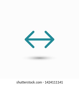 Black arrow icon. The arrow icon shows the direction. Vector arrow icon. Illustration of the arrow. Logo arrows icon.  Arrows icons isolated. Arrows icons for web. Arrows icons eps10