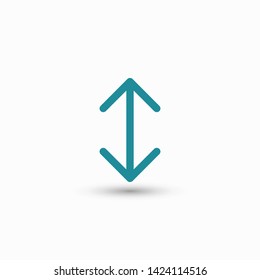 Black arrow icon. The arrow icon shows the direction. Vector arrow icon. Illustration of the arrow. Logo arrows icon.  Arrows icons isolated. Arrows icons for web. Arrows icons eps10