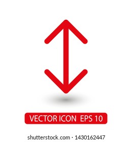 Black arrow icon. The arrow icon shows the direction. Vector arrow icon. Illustration of the arrow. Logo arrows icon. Arrows icons isolated. Arrows icons for web. Arrows icons eps10